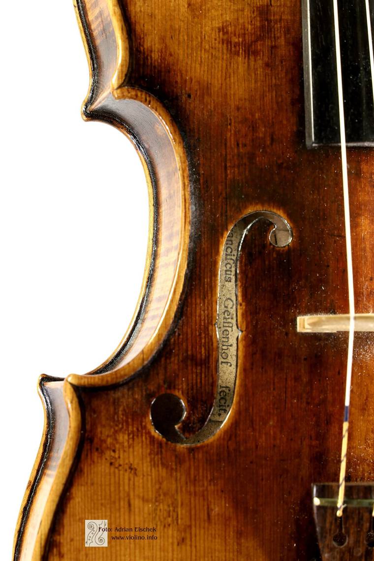 Franz Geissenhof Violine,
