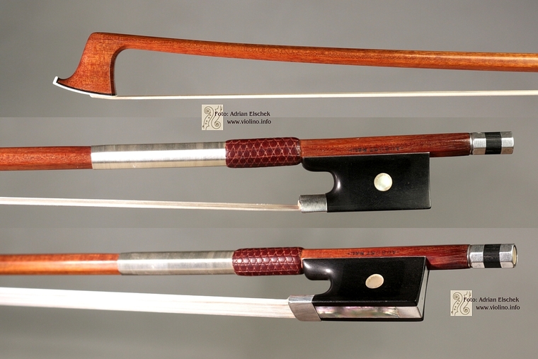 Bogenbau Heinrich August RAU German Violin bow