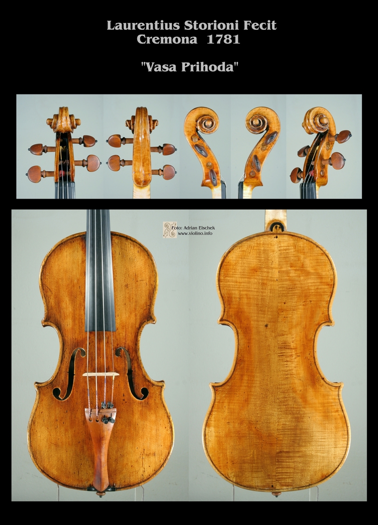 Fine Italian Violin from Cremona Violinmaker Lorenzo Storioni ex.Prihoda