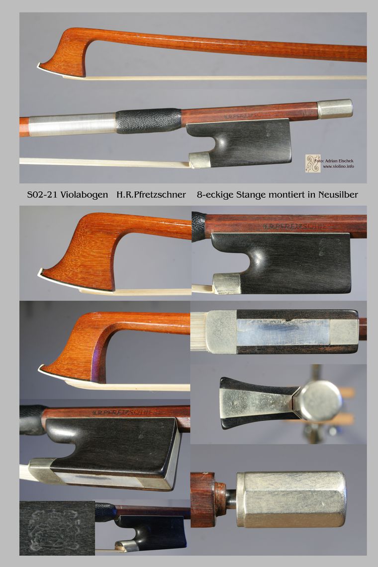 Hermann Richard Pfretzschner Archettaio Markneulirchen